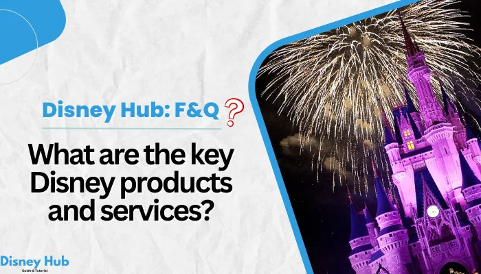 What are the key Disney products and services?